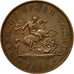 Coin, Canada, UPPER CANADA, 1/2 Penny, 1850, AU(55-58), Copper, KM:Tn2