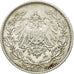 Coin, GERMANY - EMPIRE, 1/2 Mark, 1915, Stuttgart, EF(40-45), Silver, KM:17