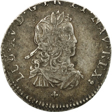 Monnaie, France, Louis XV, 1/6 Écu de France, 20 Sols, 1/6 ECU, 1721, Reims