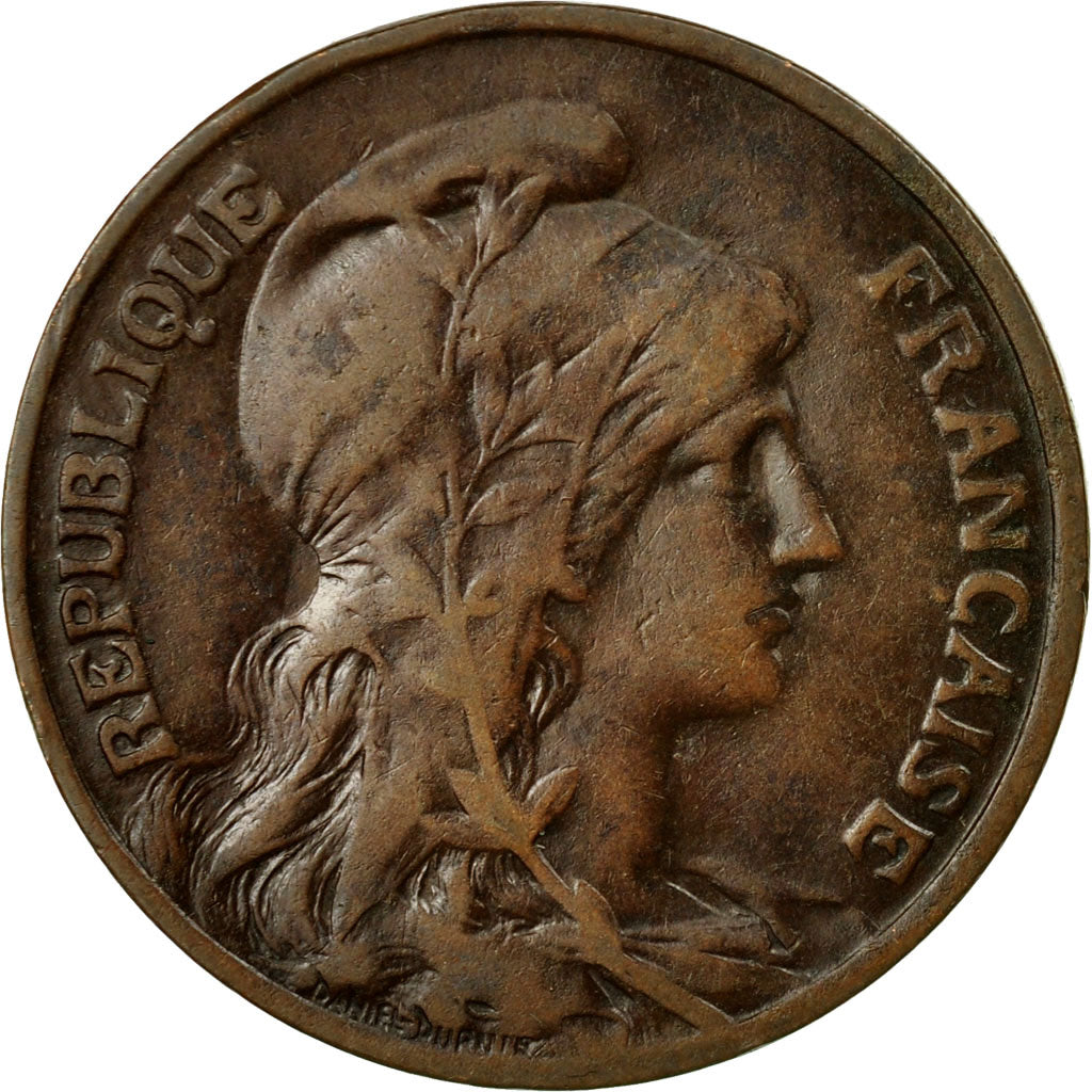 Coin, France, Dupuis, 10 Centimes, 1906, Paris, EF(40-45), Bronze, KM:843
