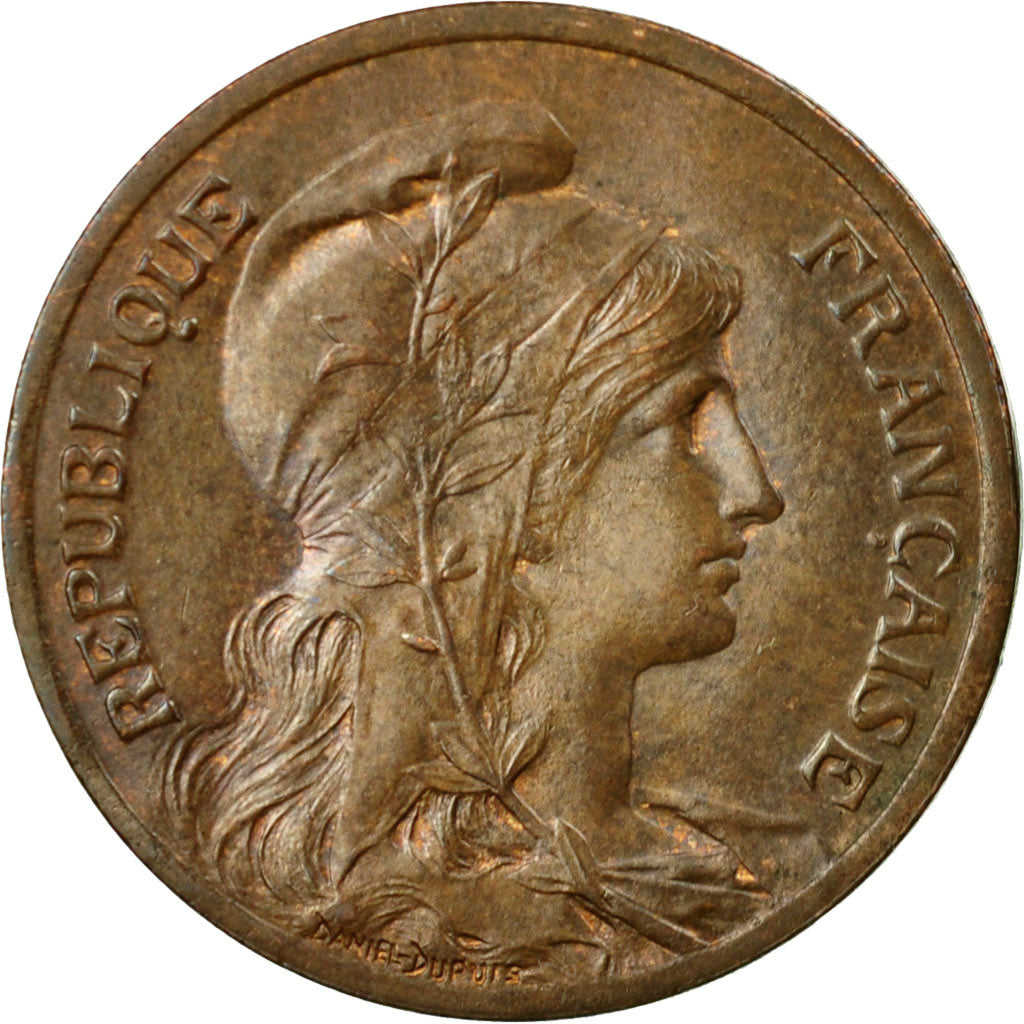 Monnaie, France, Dupuis, 5 Centimes, 1900, Paris, SUP, Bronze,Gadoury:165,KM 842