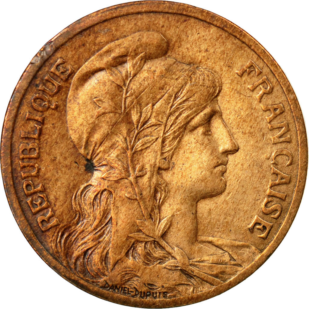 Moneta, Francia, Dupuis, 5 Centimes, 1899, Paris, BB, Bronzo, KM:842
