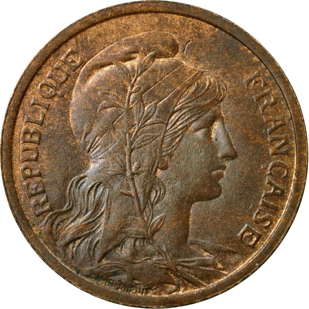Monnaie, France, Dupuis, 2 Centimes, 1902, Paris, TTB+,Bronze,Gadoury:107,KM 841