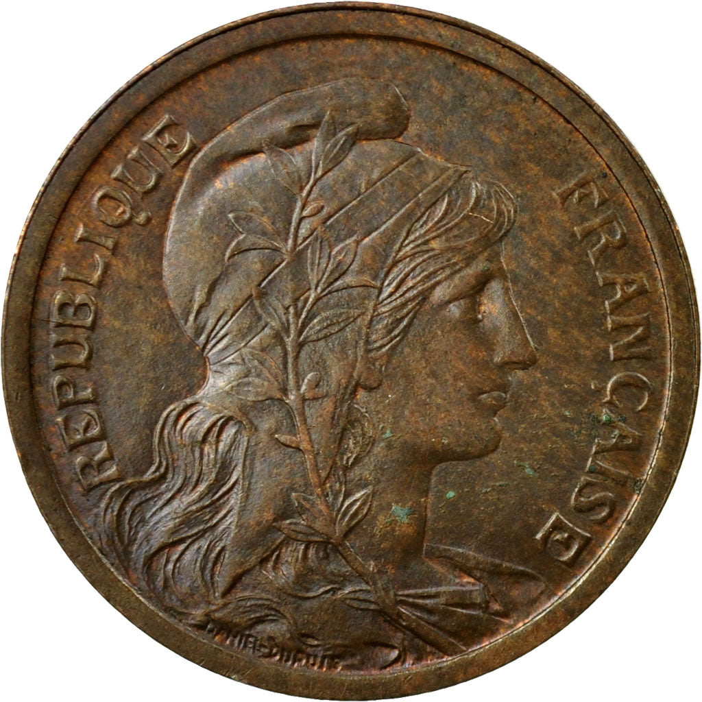 Coin, France, Dupuis, 2 Centimes, 1898, Paris, EF(40-45), Bronze, KM:841