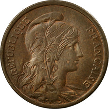 Coin, France, Dupuis, 2 Centimes, 1908, Paris, AU(50-53), Bronze, KM:841