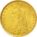 GREAT BRITAIN, 1/2 Sovereign, 1887, KM #766, AU(55-58), Gold, 4.00