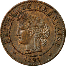 Coin, France, Cérès, Centime, 1895, Paris, AU(55-58), Bronze, KM:826.1