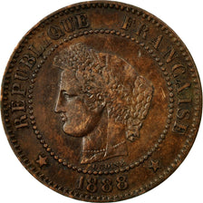 Coin, France, Cérès, 2 Centimes, 1888, Paris, EF(40-45), Bronze, KM:827.1