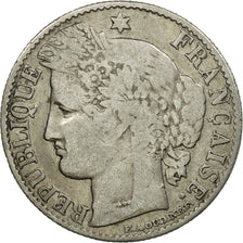 Coin, France, Cérès, 50 Centimes, 1887, Paris, VF(30-35), Silver, KM:834.1