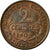 Moneta, Francja, Dupuis, 2 Centimes, 1909, Paris, AU(50-53), Bronze, KM:841