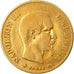 Coin, France, Napoleon III,10 Francs, 1860, Strasbourg, Gold, VF(30-35),KM 784.4
