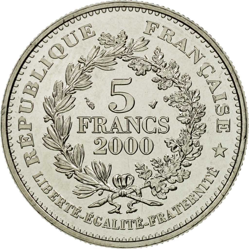 Moneta, Francia, Marianne de la III République, 5 Francs,2000,Paris,SPL-,KM 1966