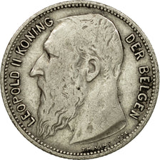 Coin, Belgium, Franc, Léopold II, 1904, EF(40-45), Silver, KM:57.1
