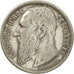 Coin, Belgium, Franc, Léopold II, 1904, EF(40-45), Silver, KM:56.1