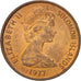SOLOMON ISLANDS, Cent, 1977, KM #1, MS(63), Bronze, 17.53, 2.60