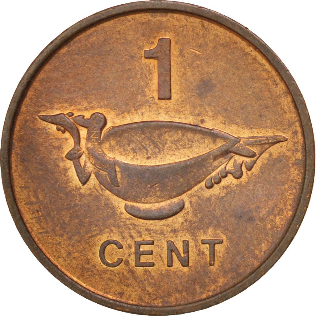SOLOMON ISLANDS, Cent, 1977, KM #1, MS(63), Bronze, 17.53, 2.60