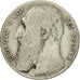 Münze, Belgien, Léopold II, 50 Centimes, 1901, S+, Silber, KM:50