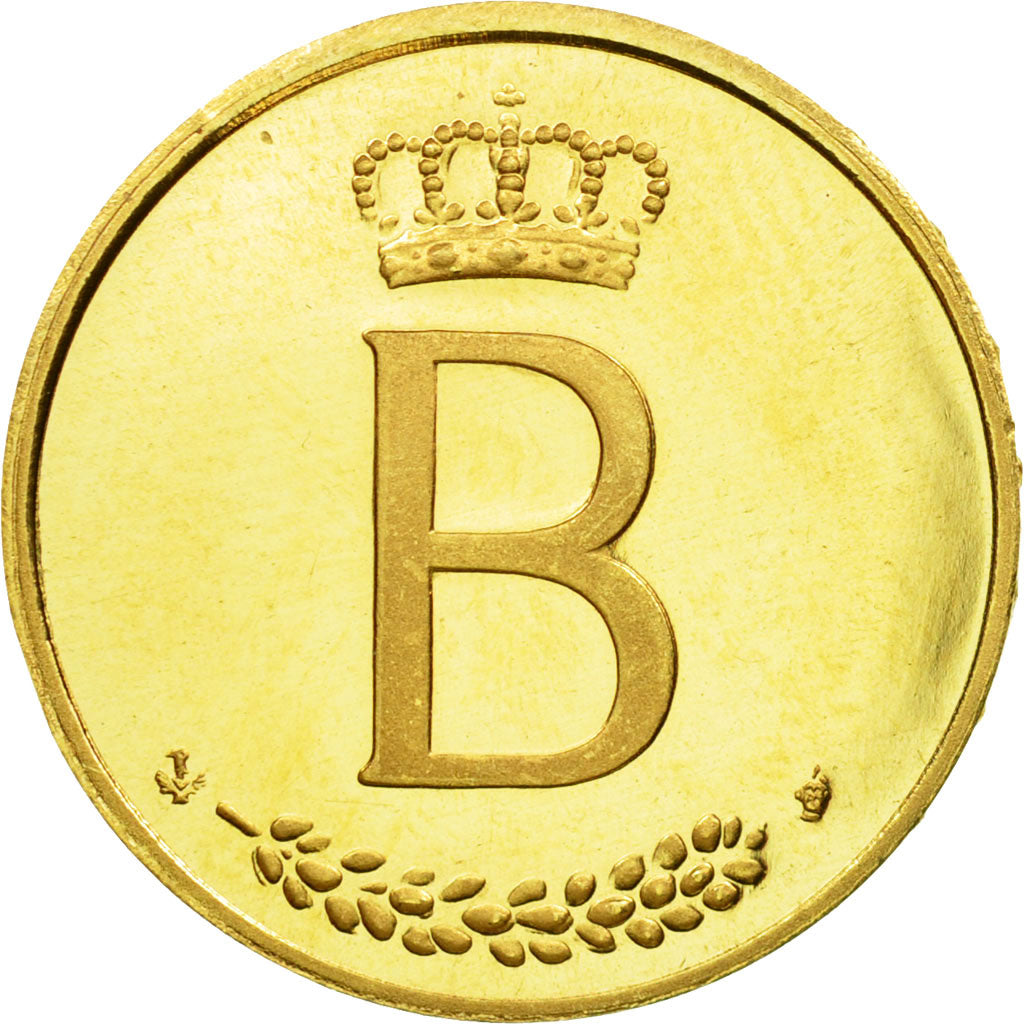 Belgium, Medal, Baudouin I, 1976, MS(60-62), Gold