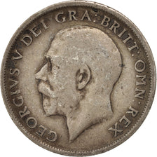 GREAT BRITAIN, Shilling, 1917, KM #816, VF(30-35), Silver, 23.5, 5.54