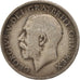 GREAT BRITAIN, Shilling, 1917, KM #816, VF(30-35), Silver, 23.5, 5.54
