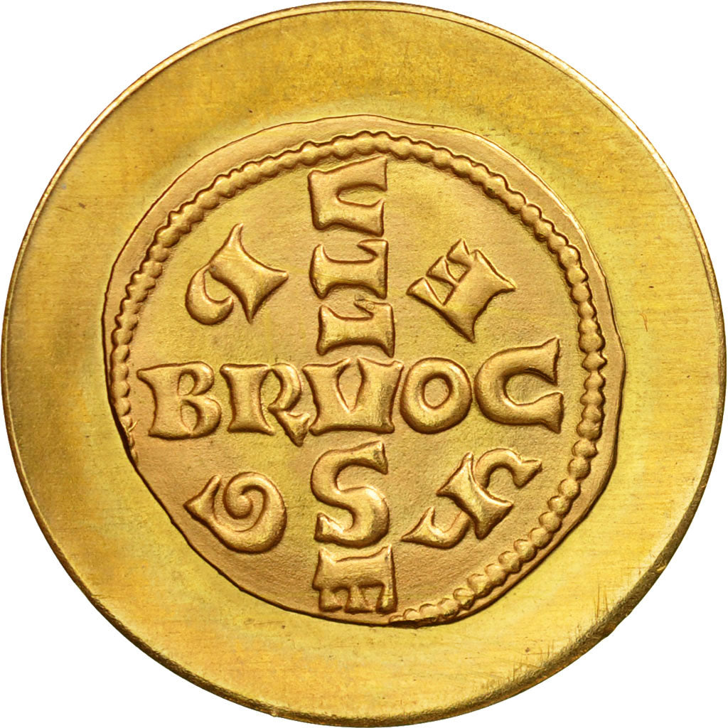 Belgium, Medal, Baudouin I, 1965, MS(60-62), Gold