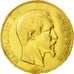 Moneda, Francia, Napoleon III, N50 Francs, 1859, Paris, MBC, Oro, KM 785.1