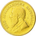 Coin, South Africa, Pond, Een, 1895, Pretoria, VF(30-35), Gold, KM:10.2