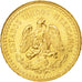 Coin, Mexico, 2-1/2 Pesos, 1945, Mexico City, AU(55-58), Gold, KM:463