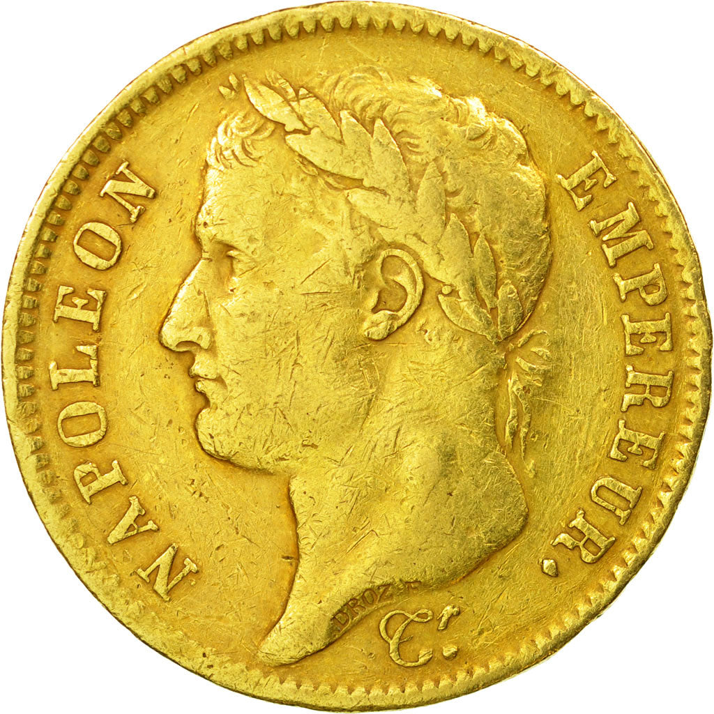 Münze, Frankreich, Napoléon I, 40 Francs, 1810, Lille, SS, Gold, KM:696.6