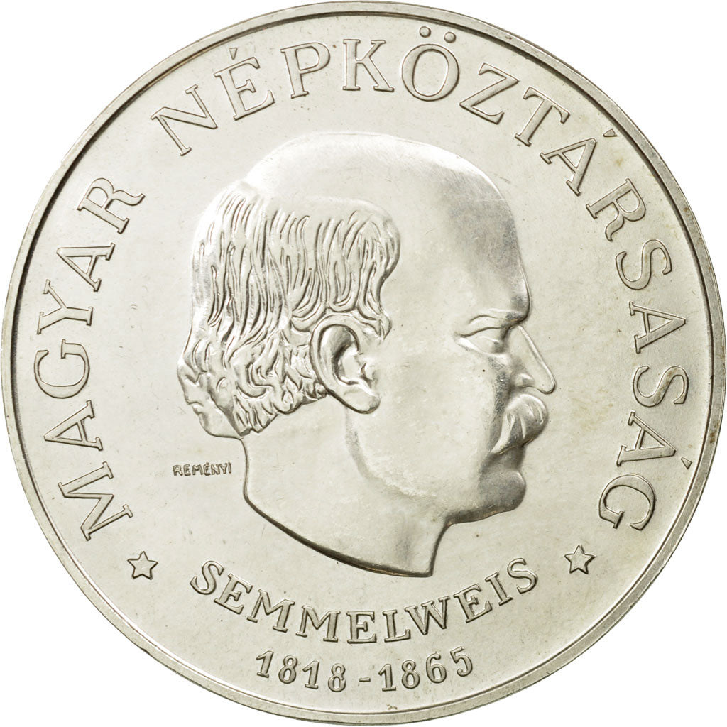 Coin, Hungary, 50 Forint, Otven, 1968, MS(60-62), Silver, KM:582