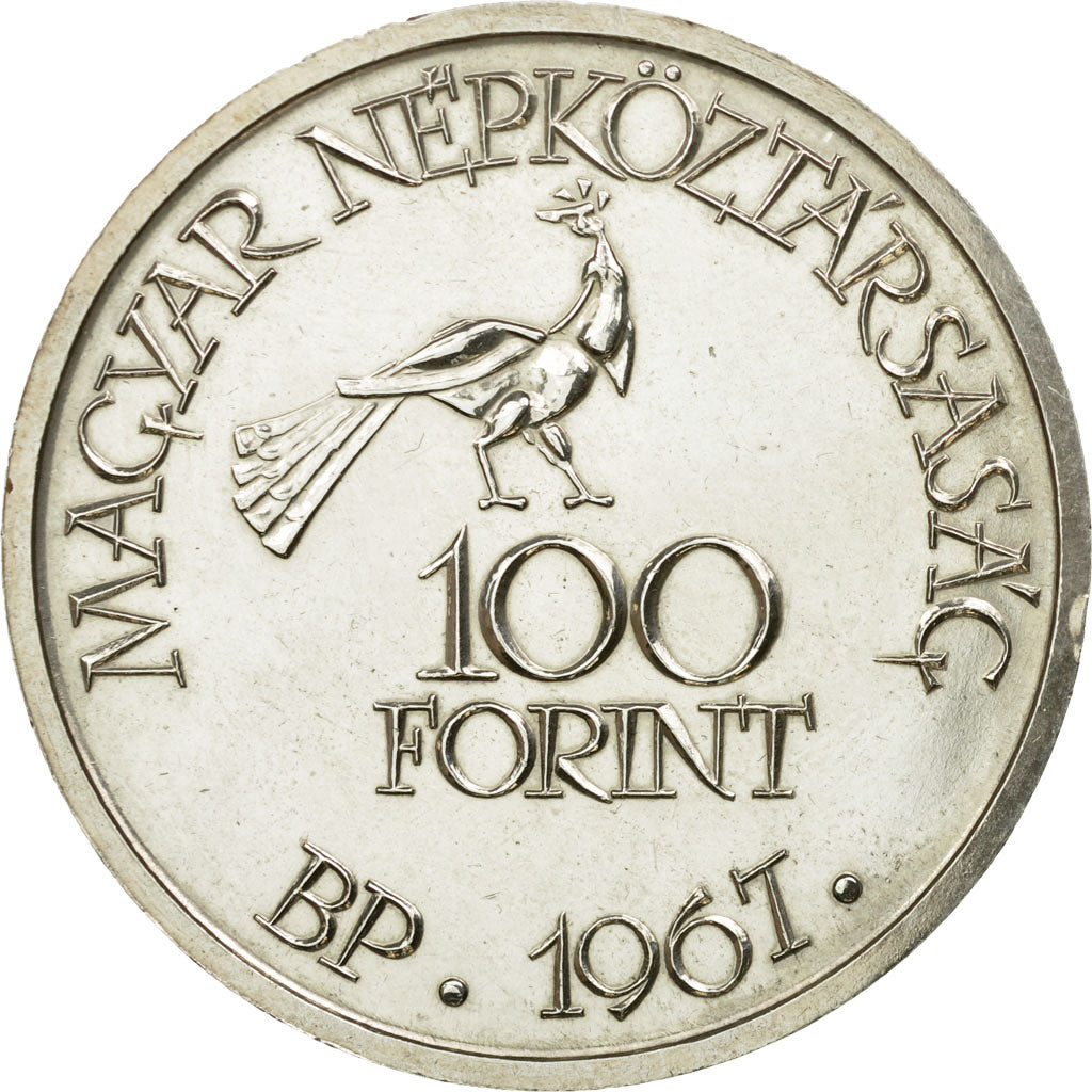 Monnaie, Hongrie, 100 Forint, Szaz, 1967, Budapest, SUP+, Argent, KM:579