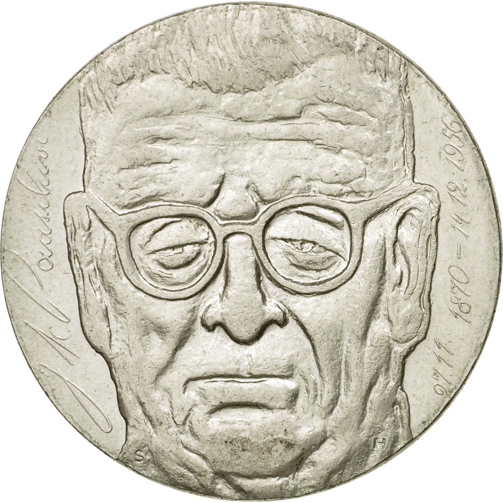 Coin, Finland, 10 Markkaa, 1970, AU(50-53), Silver, KM:51