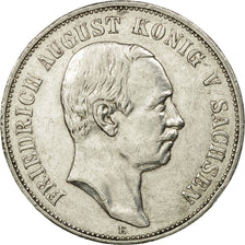 Moneta, Stati tedeschi,SAXONY-ALBERTINE,Friedrich August III,5 Mark,1907,KM 1266
