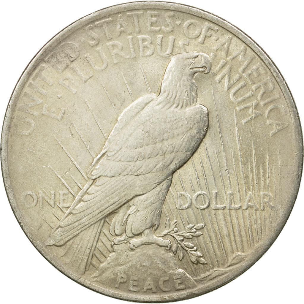 Coin, United States, Peace Dollar, 1923, Philadelphia, AU(50-53), KM 150