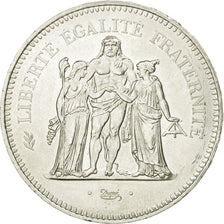 Coin, France, Hercule, 50 Francs, 1979, Paris, AU(55-58), Silver, KM:941.1