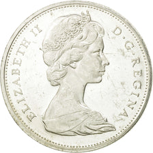 Coin, Canada, Elizabeth II, Dollar, 1965, Ottawa, AU(50-53), KM 64.1