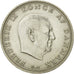 Coin, Denmark, Frederik IX, 10 Kroner, 1968, Copenhagen, AU(50-53),Silver,KM 857