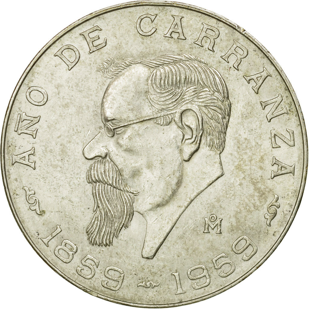 Monnaie, Mexique, 5 Pesos, 1959, Mexico City, TTB+, Argent, KM:471