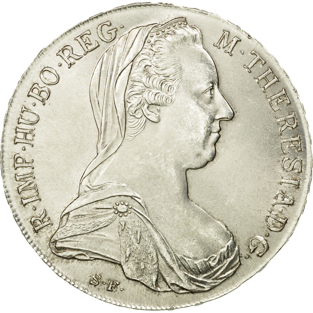 Coin, Austria, Joseph II, Thaler, 1780, MS(65-70), Silver, KM:T1