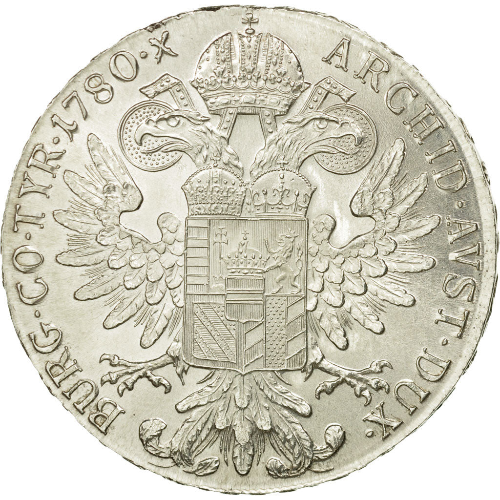 Coin, Austria, Joseph II, Thaler, 1780, MS(65-70), Silver, KM:T1