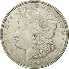 Coin, United States, Morgan Dollar, 1921, Philadelphia, AU(50-53), KM 110