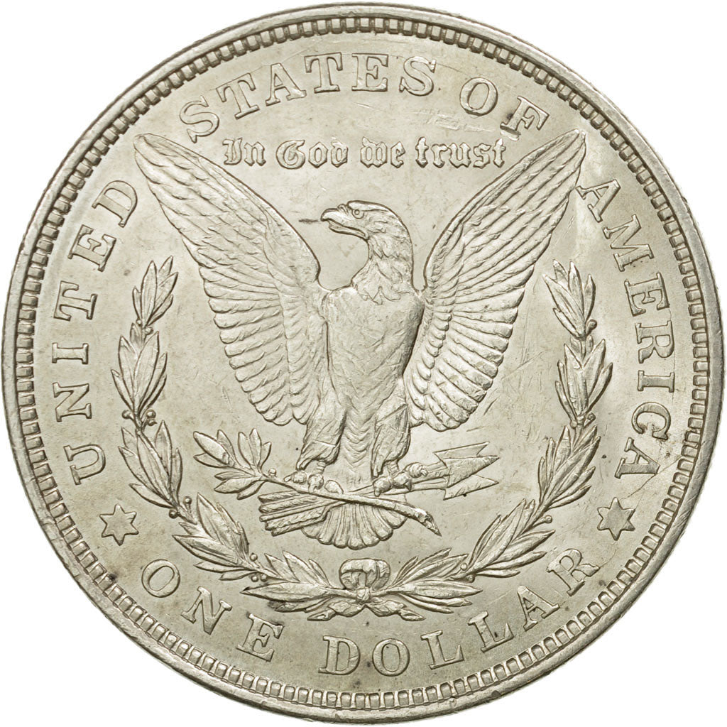 Coin, United States, Morgan Dollar, 1921, Philadelphia, AU(50-53), KM 110
