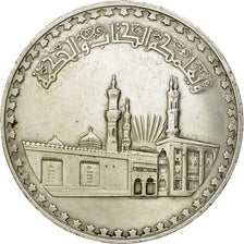 Coin, Egypt, Pound, 1972, AU(55-58), Silver, KM:424