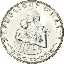 Coin, Haiti, 50 Gourdes, 1974, AU(55-58), Silver, KM:105