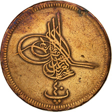 Coin, Egypt, Abdul Aziz, 40 Para, Qirsh, 1869, Misr, VF(30-35), Bronze, KM:248.2