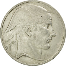 Monnaie, Belgique, 50 Francs, 50 Frank, 1948, TTB+, Argent, KM:136.1