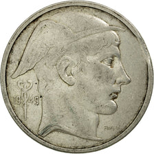 Coin, Belgium, 50 Francs, 50 Frank, 1949, EF(40-45), Silver, KM:136.1