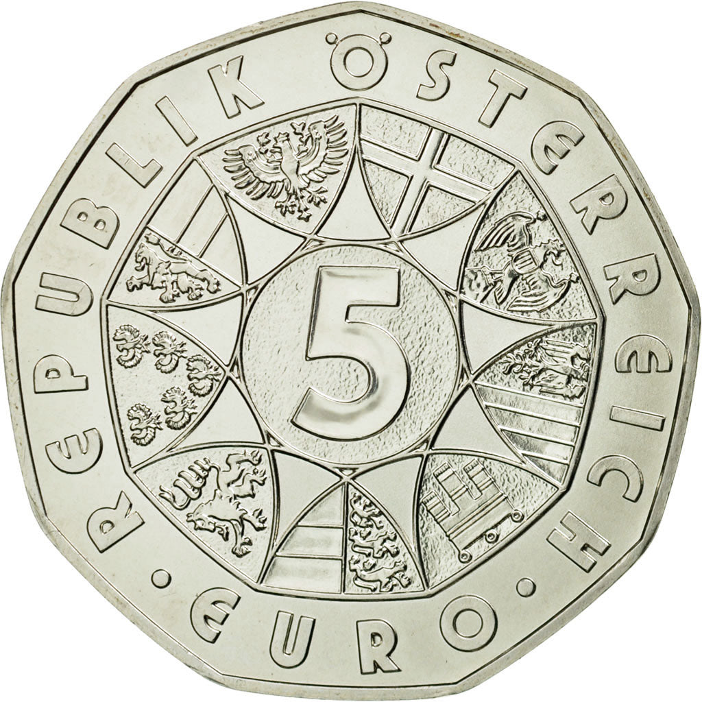 Coin, Austria, 5 Euro, 2006, Vienna, MS(63), Silver, KM:3131