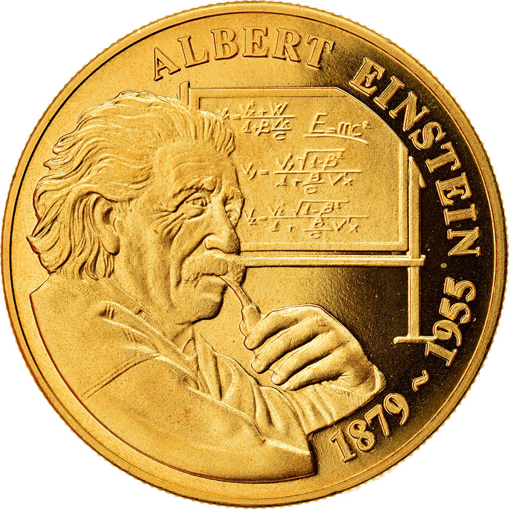 Schweiz, Medaille, Albert Einstein, Sciences & Technologies, UNZ+, Copper-Nickel