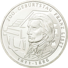 GERMANY - FEDERAL REPUBLIC, 10 Euro, 2011, MS(63), Silver, KM:295